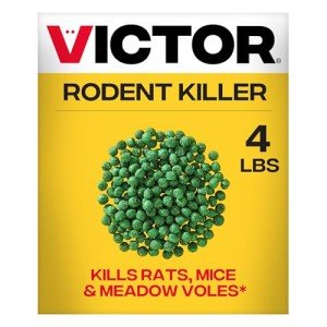 Victor M925 Rodent Poison Killer - Kills Rats, Mice