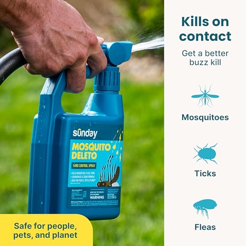 Sunday Mosquito Deleto Spray with Concentrated Lemongrass & Cedar Oils
