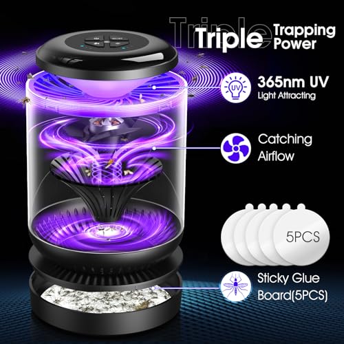 Indoor Fly and Mosquito Trap with Remote Control