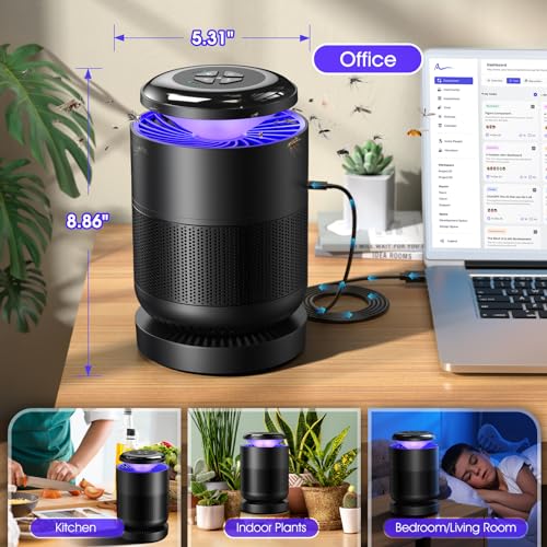 Indoor Fly and Mosquito Trap with Remote Control