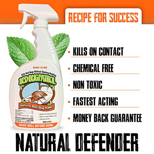 Natural Bed Bug Killer Spray, Pet & Child Friendly
