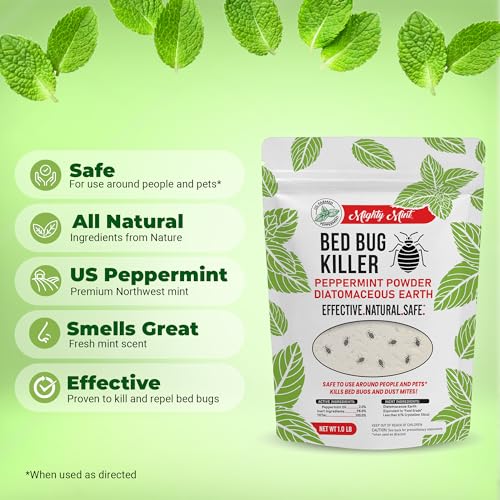Peppermint Powder Bed Bug Killer, 1 lb