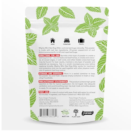 Peppermint Powder Bed Bug Killer, 1 lb
