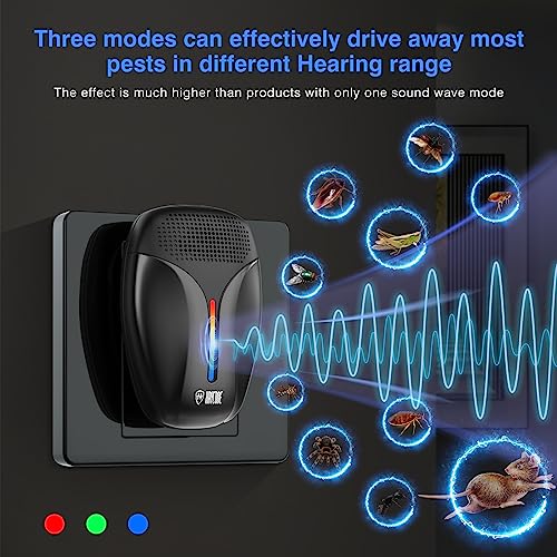 2023 Upgraded Ultrasonic Pest Repeller (6 Pack)