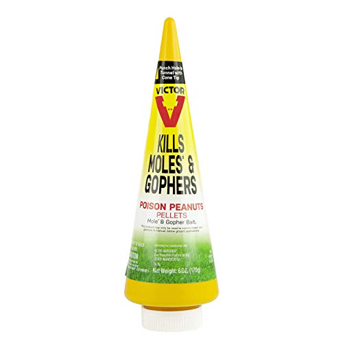 Victor M6006 Outdoor Mole & Gopher Poison Peanuts
