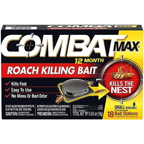 Combat Max 12 Month Roach Killing Bait 18ct