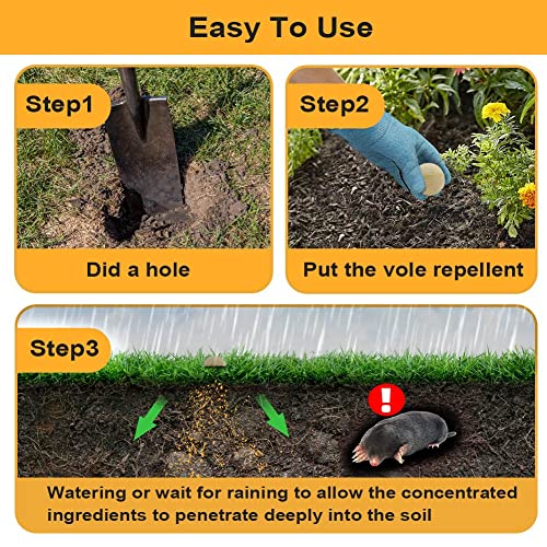 Outdoor Mole & Gopher Repellent - 8 Pack