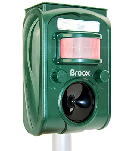 Broox Solar-Powered Animal Repeller Device