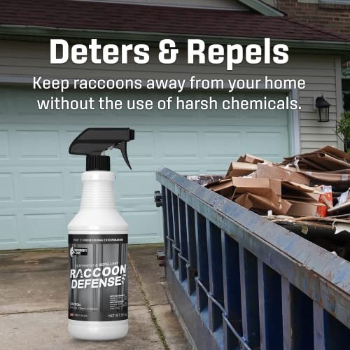 Raccoon Defense Spray - Natural & Non-Toxic Repellent