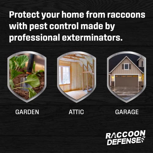Raccoon Defense Spray - Natural & Non-Toxic Repellent