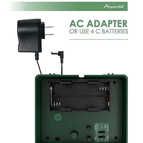 Outdoor Ultrasonic Animal Repeller with Motion Sensor