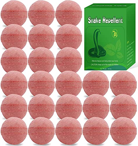 Snake Away Repellent Balls - 24 Pack, Pet Safe