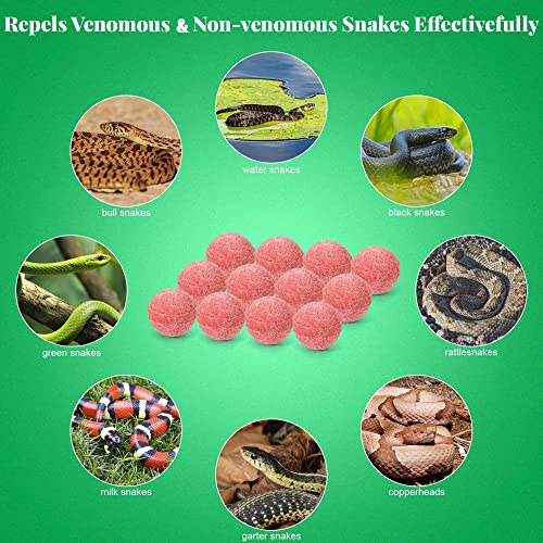 Snake Away Repellent Balls - 24 Pack, Pet Safe