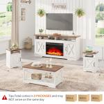 AMERLIFE 5-Piece Farmhouse Living Room Set