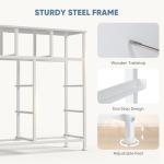 DUMOS 9-Drawer Bedroom Storage Organizer with Metal Frame