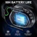 Skapendy VK81 Wireless Gaming Headset with RGB