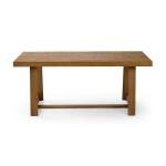 72 Inch Solid Wood Farmhouse Dining Table