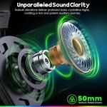 WESEARY Wireless Gaming Headset with Noise Cancelling