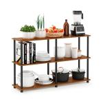 Furinno 3-Tier 47.4" Storage Corner Shelves