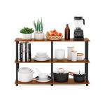 Furinno 3-Tier 47.4" Storage Corner Shelves