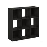 Furinno 9-Cube Closet Organizer - Espresso Storage Unit