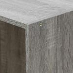 Furinno 3-Tier Bookcase in French Oak Grey