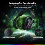 WESEARY Wireless Gaming Headset with Noise Cancelling