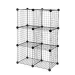 Amazon Basics 6-Cube Stackable Storage Shelves