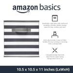 Collapsible Fabric Storage Bins with Handles, 6-Pack