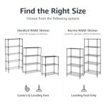 Amazon Basics 5-Shelf Heavy-Duty Wire Rack