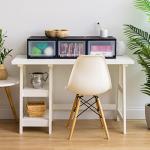 IRIS USA 3-Pack Stackable Plastic Drawer Organizers