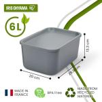 Iris Ohyama Set of 4 Stackable Storage Boxes