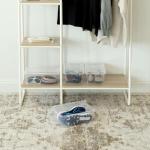 IRIS USA 6-Pack Stackable Storage Bins - Clear