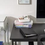 IRIS USA 1 Qt Plastic Storage Bins, 2 Pack