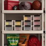 IRIS USA 6 Qt Stackable Storage Bins, 10 Pack