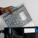 IRIS USA 6 Qt. Clear Storage Bins, 4-Pack