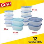 GladWare 24-Piece Food Storage Set, BPA Free