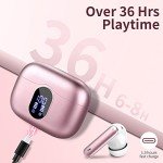 Wireless Bluetooth 5.4 Earbuds with Noise Cancelling