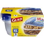 Glad Family-Sized Food Storage Containers, 104 Ounces