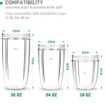 Nutribullet Blender Flip Top Lid Replacement