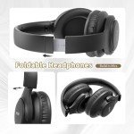 KVIDIO Wireless Over-Ear Bluetooth Headphones with Microphone