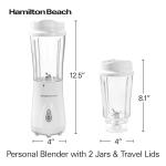 Hamilton Beach Portable Blender for Smoothies & Shakes