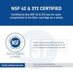 TEEHAY Water Filter Replacement 3 Pack