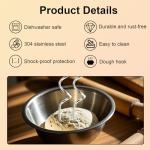 Hamilton Beach Mixer Dough Hooks - 2 Pack