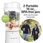 Hamilton Beach Portable Blender for Smoothies & Shakes