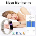 Zeacool Waterproof Fitness Tracker with Heart Monitor