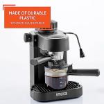 IMUSA 4-Cup Espresso and Cappuccino Maker, Black