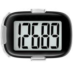 3D Step Counter Pedometer with Clip & Lanyard