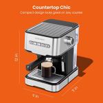 Chefman 6-in-1 Espresso Machine with Milk Frother