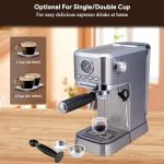 GOTMORE Compact Espresso Machine with Milk Frother